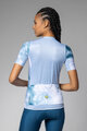 ALÉ Cycling short sleeve jersey - ATMOSFERA PR-E - white/blue