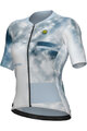 ALÉ Cycling short sleeve jersey - ATMOSFERA PR-E - white/purple