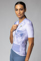 ALÉ Cycling short sleeve jersey - ATMOSFERA PR-E - white/purple