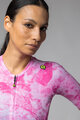 ALÉ Cycling short sleeve jersey - MARBLE PR-E - white/pink