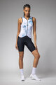 ALÉ Cycling skinsuit - MIRROR PRAGMA - white/light blue/black