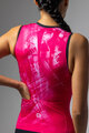 ALÉ Cycling skinsuit - MIRROR PRAGMA - red/white/black