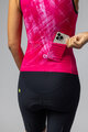 ALÉ Cycling skinsuit - MIRROR PRAGMA - red/white/black