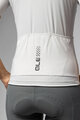 ALÉ Cycling short sleeve jersey - COLOR BLOCK OFF ROAD PRAGMA - ivory