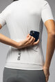 ALÉ Cycling short sleeve jersey - COLOR BLOCK OFF ROAD PRAGMA - ivory