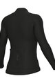 ALÉ Cycling summer long sleeve jersey - COLOR BLOCK PRAGMA - black