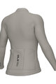ALÉ Cycling summer long sleeve jersey - COLOR BLOCK PRAGMA - beige