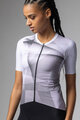 ALÉ Cycling short sleeve jersey - SPRINTER R-EV1 - white/purple/grey