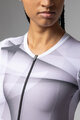 ALÉ Cycling short sleeve jersey - SPRINTER R-EV1 - white/purple/grey