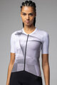 ALÉ Cycling short sleeve jersey - SPRINTER R-EV1 - white/purple/grey