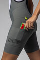 ALÉ Cycling bib shorts - GRAVEL-PRO OFF ROAD - green