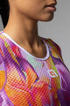 ALÉ Cycling short sleeve t-shirt - LILIUM INTIMO - white/purple/red/orange