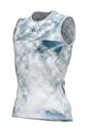 ALÉ Cycling sleeve less t-shirt - ATMOSFERA INTIMO - white/blue