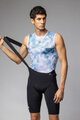 ALÉ Cycling sleeve less t-shirt - ATMOSFERA INTIMO - white/blue