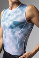ALÉ Cycling sleeve less t-shirt - ATMOSFERA INTIMO - white/blue