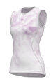ALÉ Cycling sleeve less t-shirt - ATMOSFERA INTIMO - white/light blue