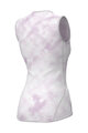 ALÉ Cycling sleeve less t-shirt - ATMOSFERA INTIMO - white/light blue