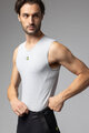 ALÉ Cycling sleeve less t-shirt - STEAM INTIMO - white