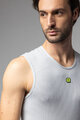ALÉ Cycling sleeve less t-shirt - STEAM INTIMO - white