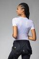 ALÉ Cycling short sleeve t-shirt - VELO ACTIVE INTIMO - white