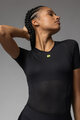 ALÉ Cycling short sleeve t-shirt - VELO ACTIVE INTIMO - black