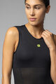 ALÉ Cycling sleeve less t-shirt - VELO ACTIVE INTIMO - black