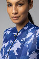 ALÉ Cycling short sleeve jersey - FLOWER PRAGMA - white/blue