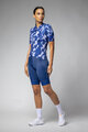 ALÉ Cycling short sleeve jersey - FLOWER PRAGMA - white/blue
