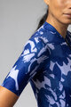 ALÉ Cycling short sleeve jersey - FLOWER PRAGMA - white/blue