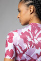 ALÉ Cycling short sleeve jersey - FLOWER PRAGMA - white/red