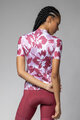 ALÉ Cycling short sleeve jersey - FLOWER PRAGMA - white/red