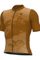 ALÉ Cycling short sleeve jersey - KRAKATOA OFF ROAD-GRAVEL - brown