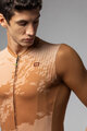 ALÉ Cycling short sleeve jersey - KRAKATOA OFF ROAD-GRAVEL - brown