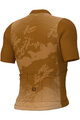 ALÉ Cycling short sleeve jersey - KRAKATOA OFF ROAD-GRAVEL - brown