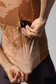 ALÉ Cycling short sleeve jersey - KRAKATOA OFF ROAD-GRAVEL - brown