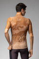 ALÉ Cycling short sleeve jersey - KRAKATOA OFF ROAD-GRAVEL - brown