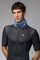 ALÉ Cycling neckwarmer - MARBLE - blue/white