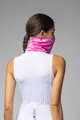 ALÉ Cycling neckwarmer - MARBLE - pink