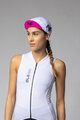 ALÉ Cycling hat - FLAG - white/pink
