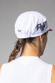 ALÉ Cycling hat - FLAG - white/pink