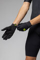 ALÉ Cycling long-finger gloves - SPINTA - black