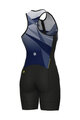 ALÉ Cycling skinsuit - HORIZON TRIATHLON - blue/black