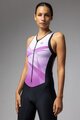 ALÉ Cycling skinsuit - HORIZON TRIATHLON - pink/black