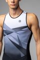 ALÉ Cycling skinsuit - HORIZON TRIATHLON - white/grey/black