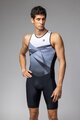ALÉ Cycling skinsuit - HORIZON TRIATHLON - white/grey/black