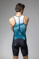 ALÉ Cycling skinsuit - HORIZON TRIATHLON - white/blue/black