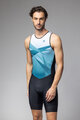 ALÉ Cycling skinsuit - HORIZON TRIATHLON - white/blue/black