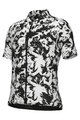 ALÉ Cycling short sleeve jersey - ESSENZA KID - black/white