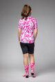 ALÉ Cycling short sleeve jersey - ESSENZA KID - pink/white