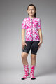 ALÉ Cycling short sleeve jersey - ESSENZA KID - pink/white